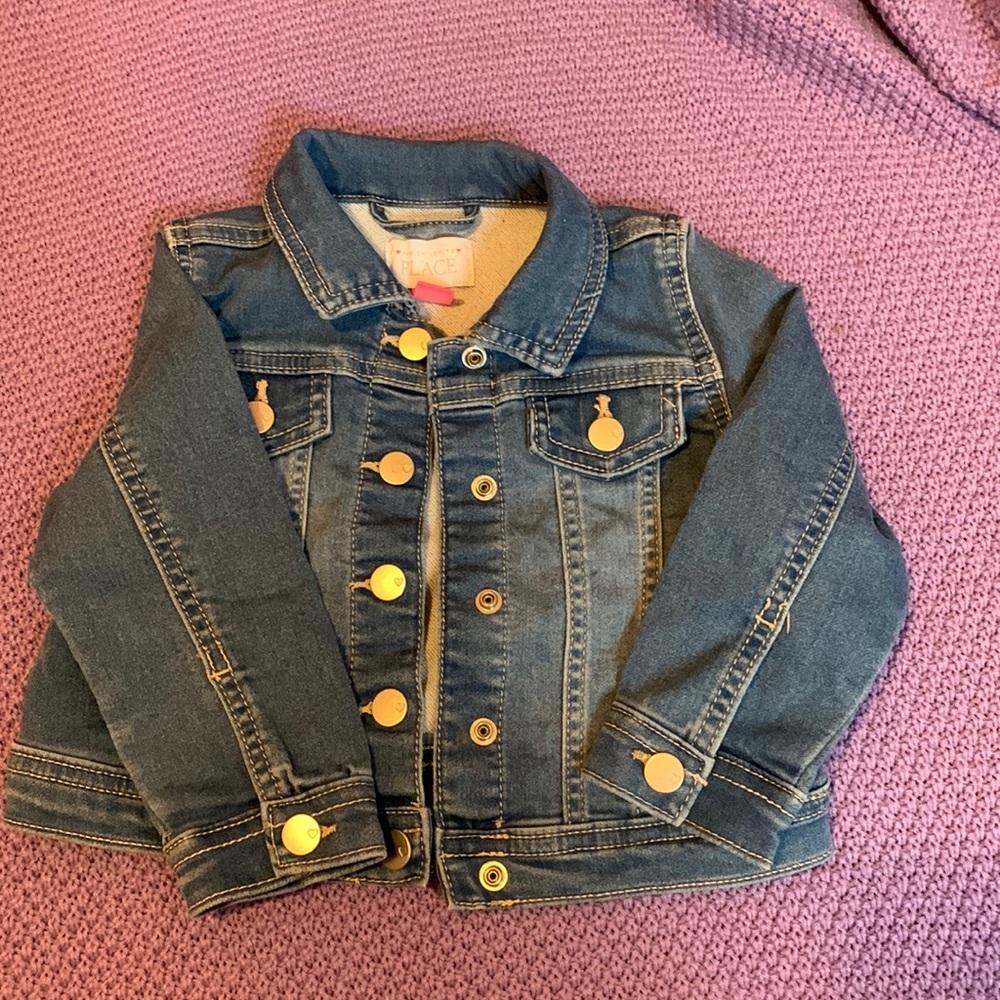 The Children's Place girls jean jacket